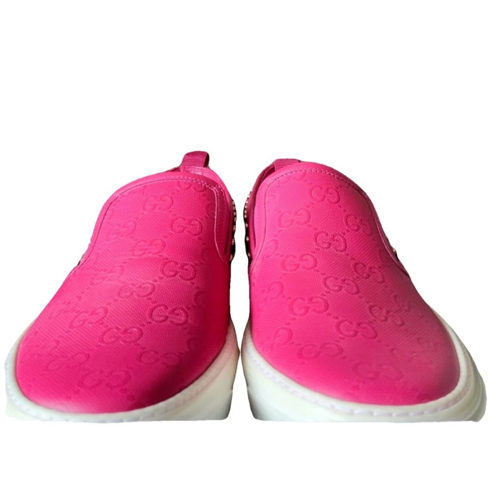 Gucci Pink Sneakers Bold Fashion Statement